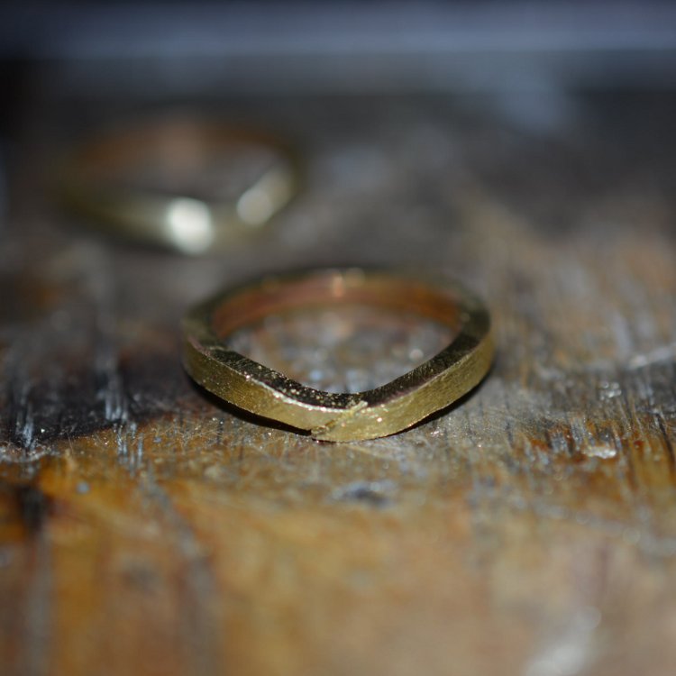 オーダー結婚指輪 カーブ4-５