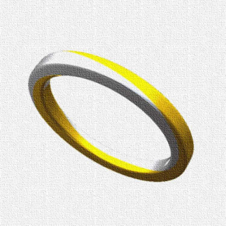 オーダー結婚指輪　ギメル1-1
