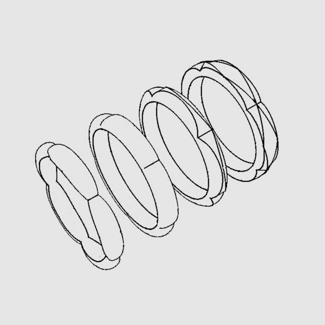 手作り等分模様リング39
