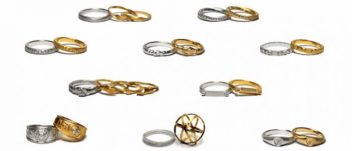 オーダー結婚指輪】ギメルリング