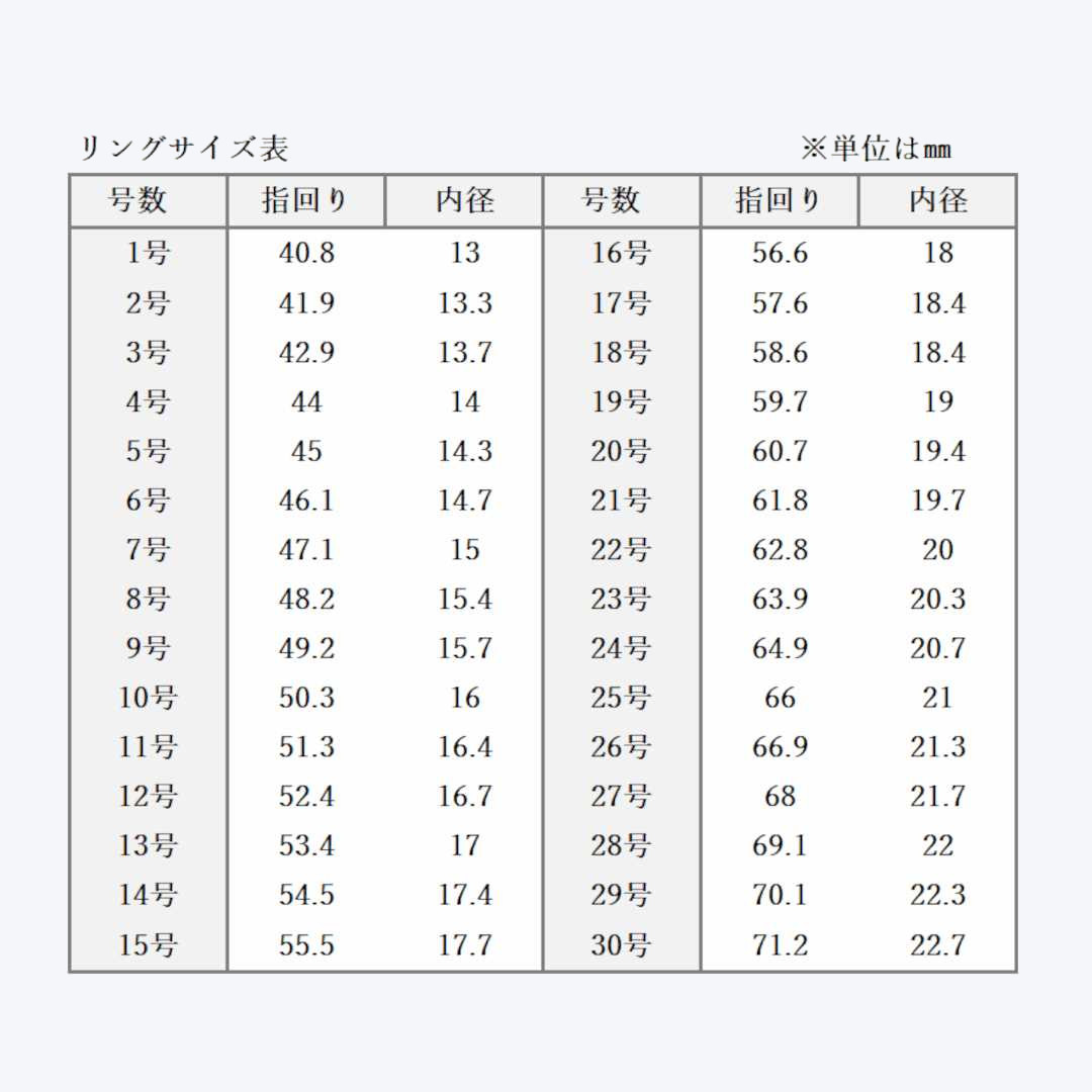 セミオーダー遺骨リング19