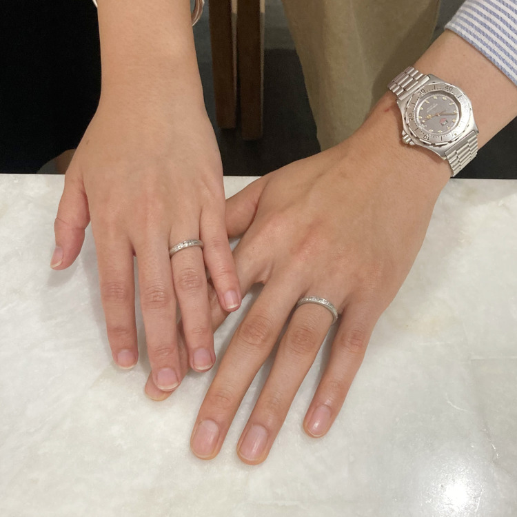 結婚指輪の流れ2025-5-1