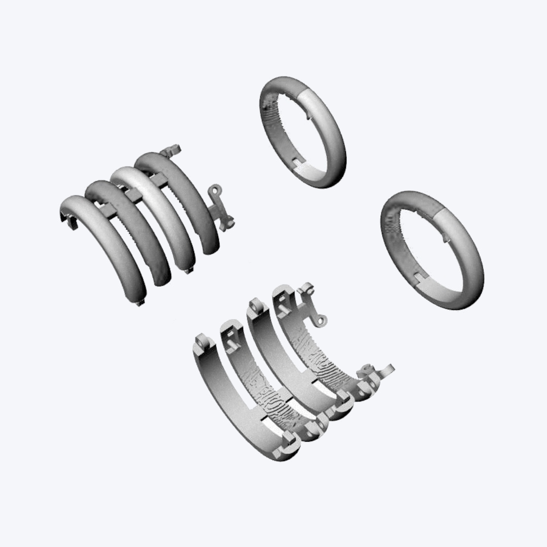 ダブルロック開閉式リング13