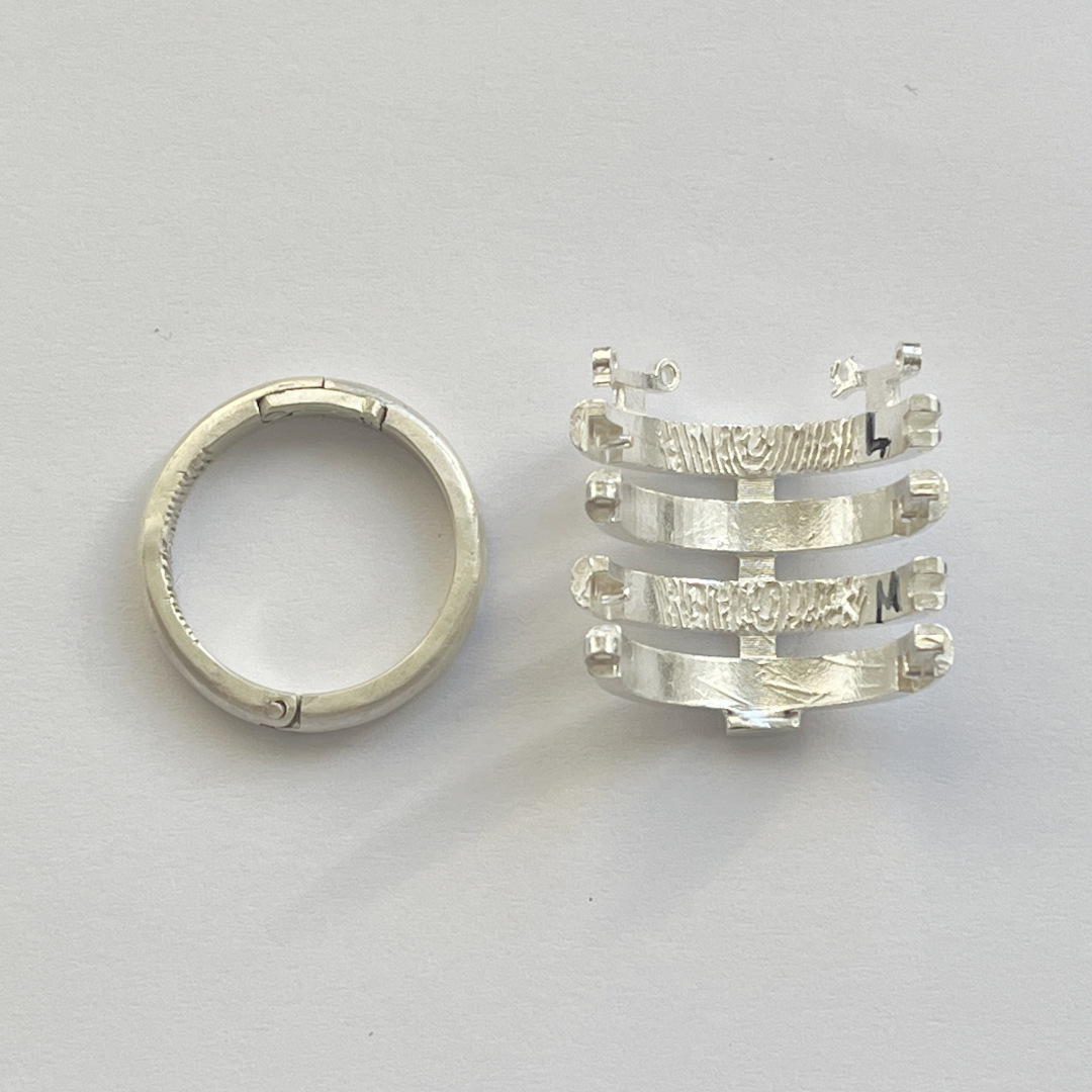 ダブルロック開閉式リング14