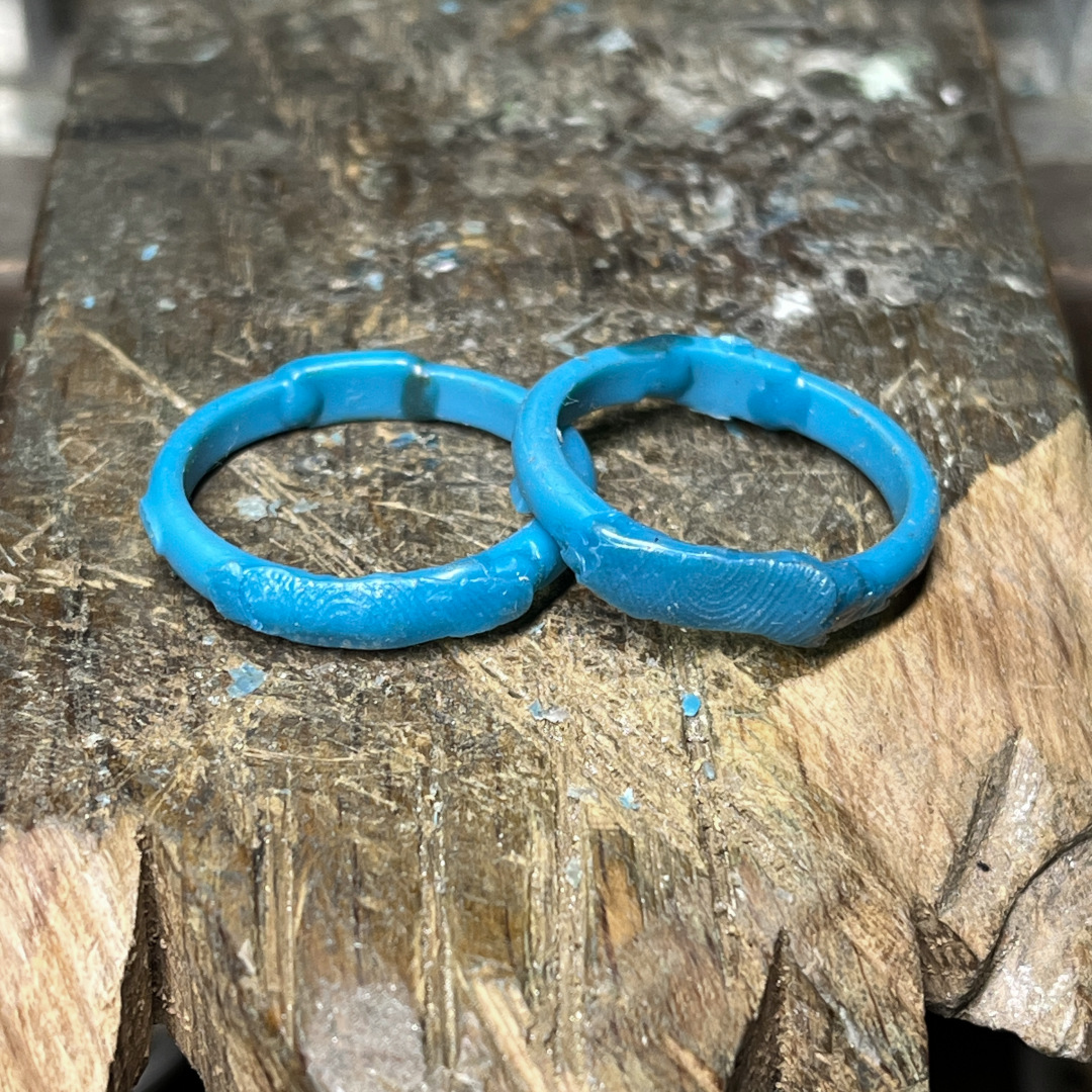 セミオーダー指紋リング4