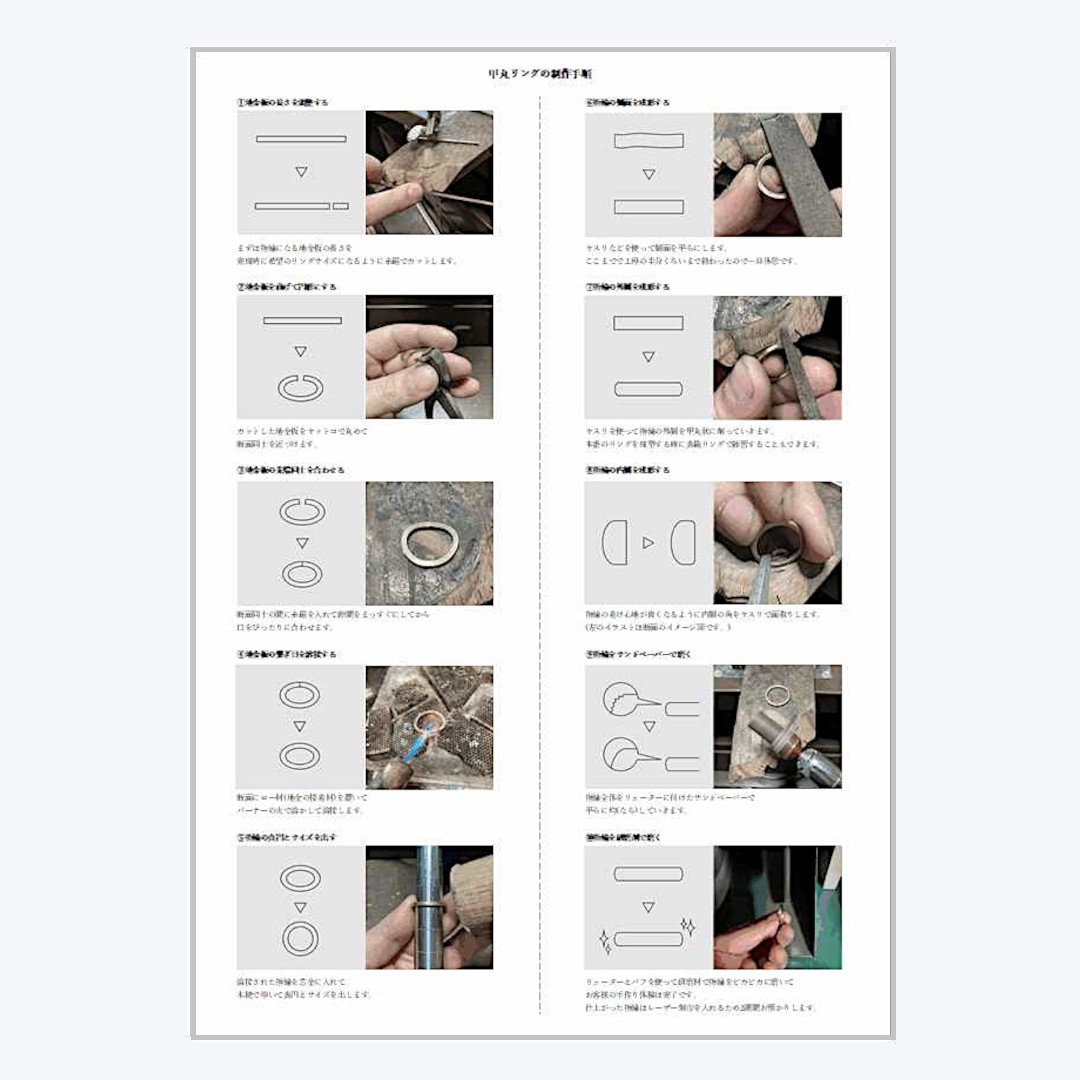 手作り指輪の流れ0-8